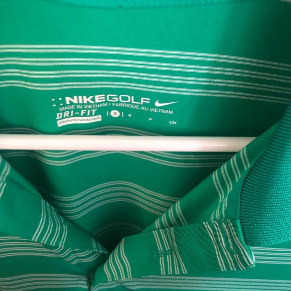 Green Nike Polo - Picture 4 of 4